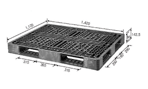 1,120x1,420x142.5 mm พาเลทพลาสติก